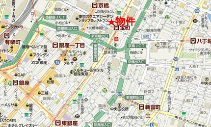 55−1京橋への行き方