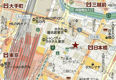 アイム八重洲への行き方