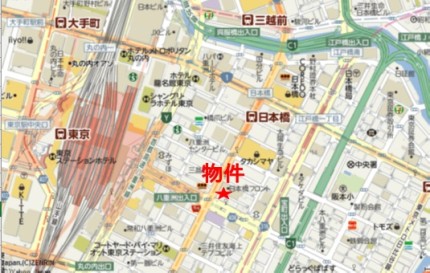 あいおいニッセイ同和損保日本橋ビルへの行き方