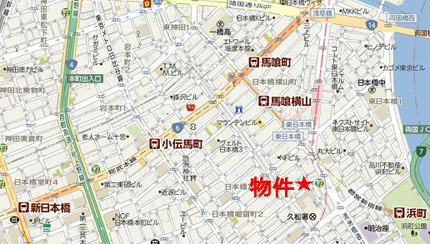 AS ONE 日本橋 EASTへの行き方