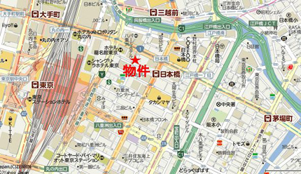 Dear日本橋タワーへの行き方