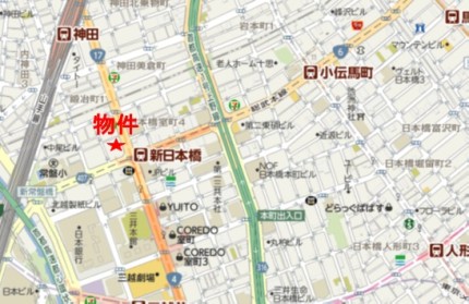 DK日本橋ビルへの行き方