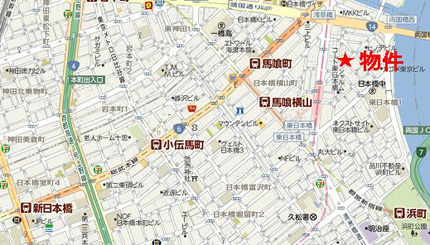 DKK東日本橋ビルへの行き方