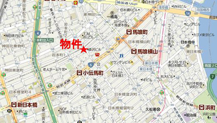 エムジー小伝馬ビルへの行き方