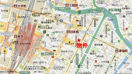 EXETOUR NIHONBAHIへの行き方