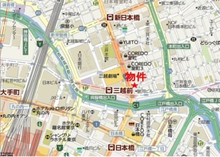 日本橋GENビルへの行き方