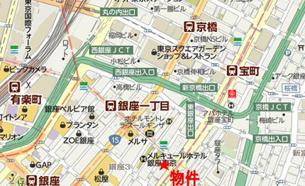 銀座小林ビルへの行き方