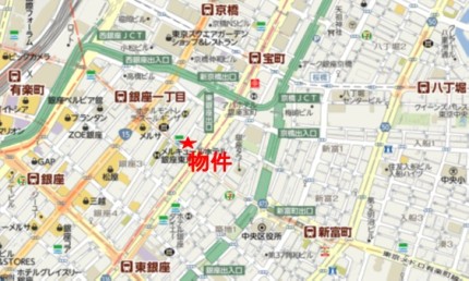 銀松ビルの行き方