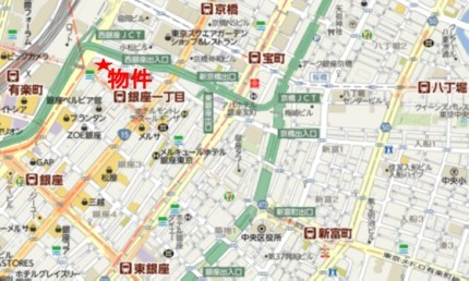 銀座ベラメンテへの行き方