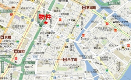 井門八重洲通りビルへの行き方