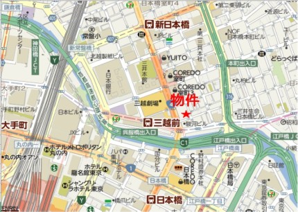 井上第二ビルへの行き方