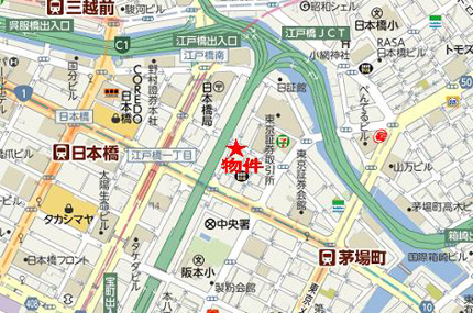 兜町第二ビルへの行き方