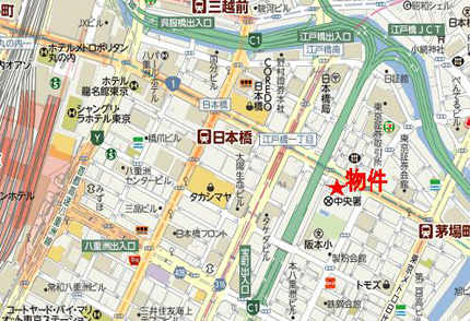兜町偕成ビル別館への行き方