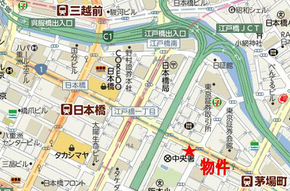 兜町偕成ビル本館への行き方
