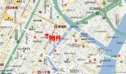 茅場町第2平和ビルへの行き方