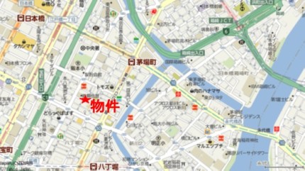 茅場町光ビルへの行き方