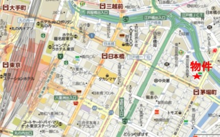 茅場町MYビルへの行き方