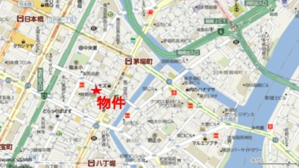 KDX茅場町ビルへの行き方