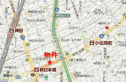 KN日本橋ビルへの行き方