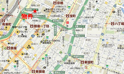 国際興業第二ビルへの行き方