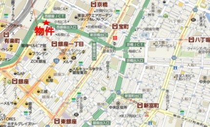 北有楽ビルへの行き方