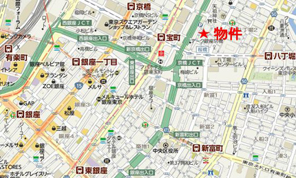 京丸ビルへの行き方