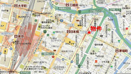 明治安田生命江戸橋ビルへの行き方