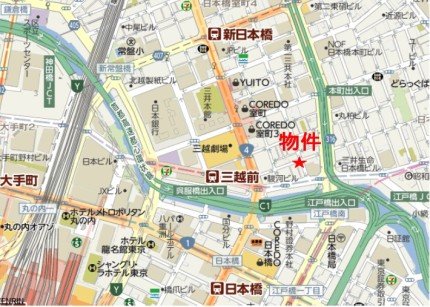 室町ビルへの行き方