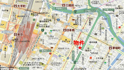 日本橋中央ビルへの行き方