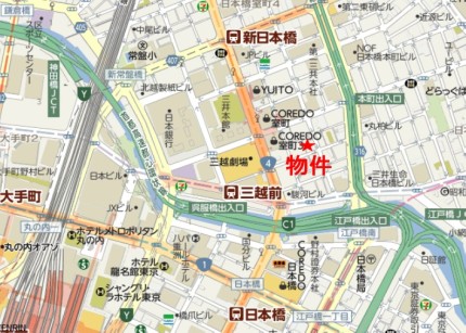 日本橋鮒佐ビルへの行き方