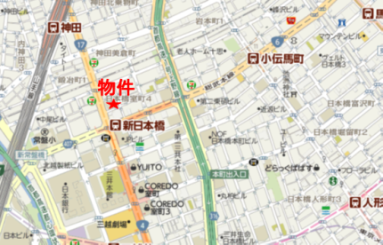 日本橋伊藤ビルへの行き方