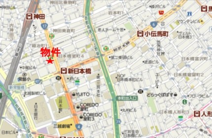 日本橋北村ビルへの行き方