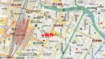 日本橋KNビルへの行き方