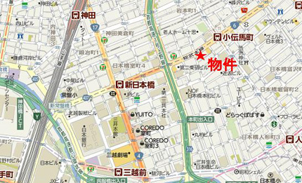 日本橋ニシキビルへの行き方