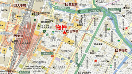 日本橋オフィスビルへの行き方