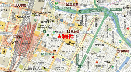 日本橋プラザビルへの行き方