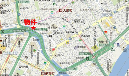 日本橋TCビルへの行き方