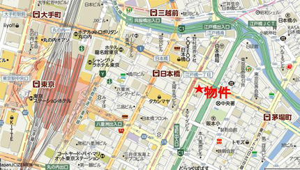 日本橋TSビルへの行き方