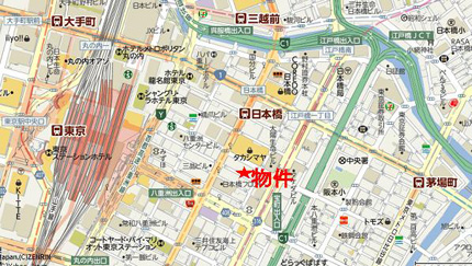 日本橋ビル(旧 新洋ビル)への行き方