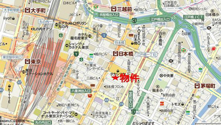 日本橋通りビルへの行き方