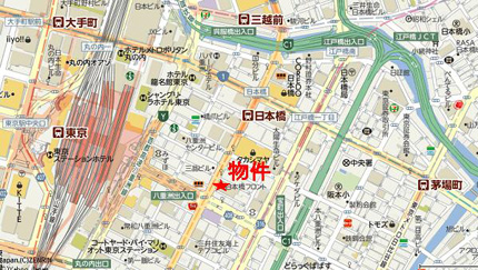 日本橋フロントへの行き方