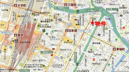 日本橋ビルディングへの行き方
