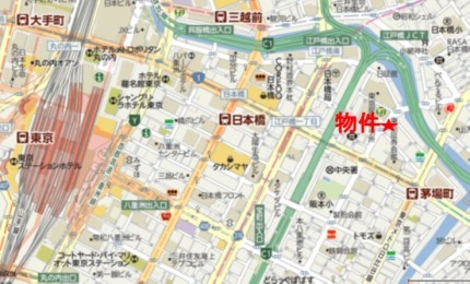 日本ビルディング3号館への行き方