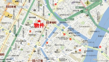 日経茅場町別館への行き方