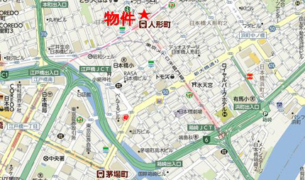 第23中央ビルへの行き方