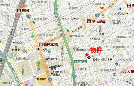 日月堂ビルへの行き方