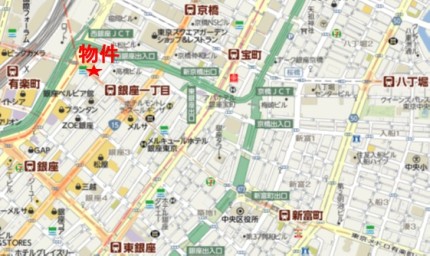 第一田村ビルへの行き方