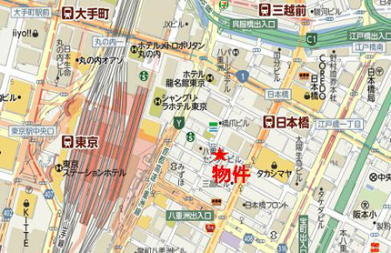 NTA日本橋ビルへの行き方
