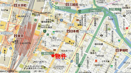 レオ八重洲ビルへの行き方