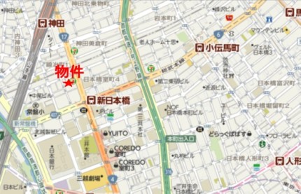 三建室町ビルへの行き方